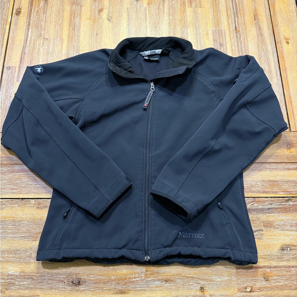 Marmot Black Softshell Outerwear